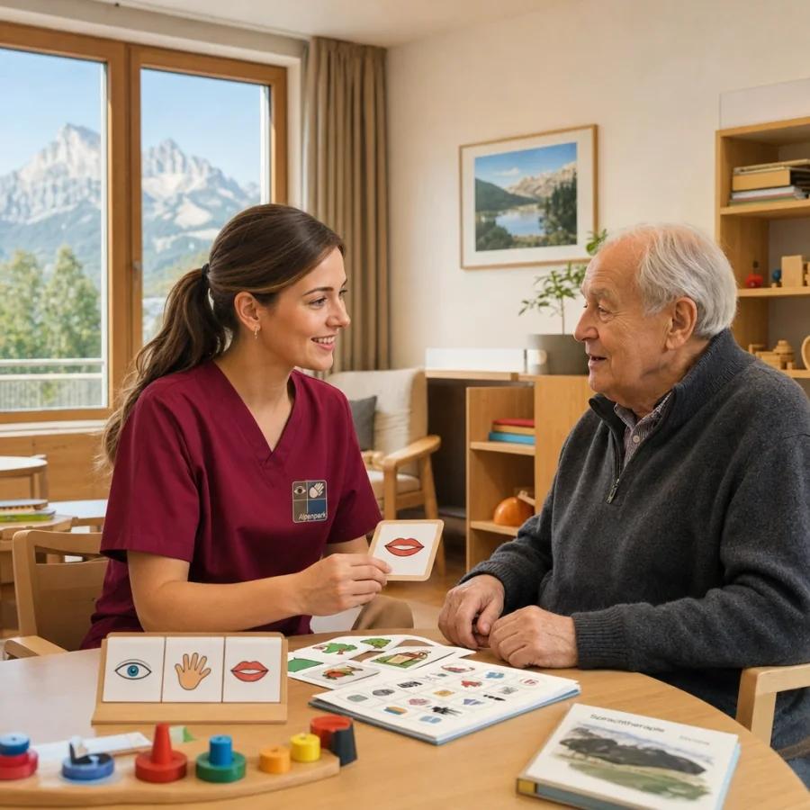 Sprachtherapie im Alpenpark